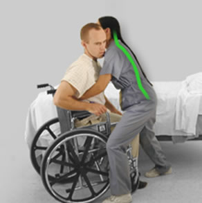 patient handling manual transfer safety wheelchair training patients care safe mobility transferring hospital repositioning chair when posture transfering